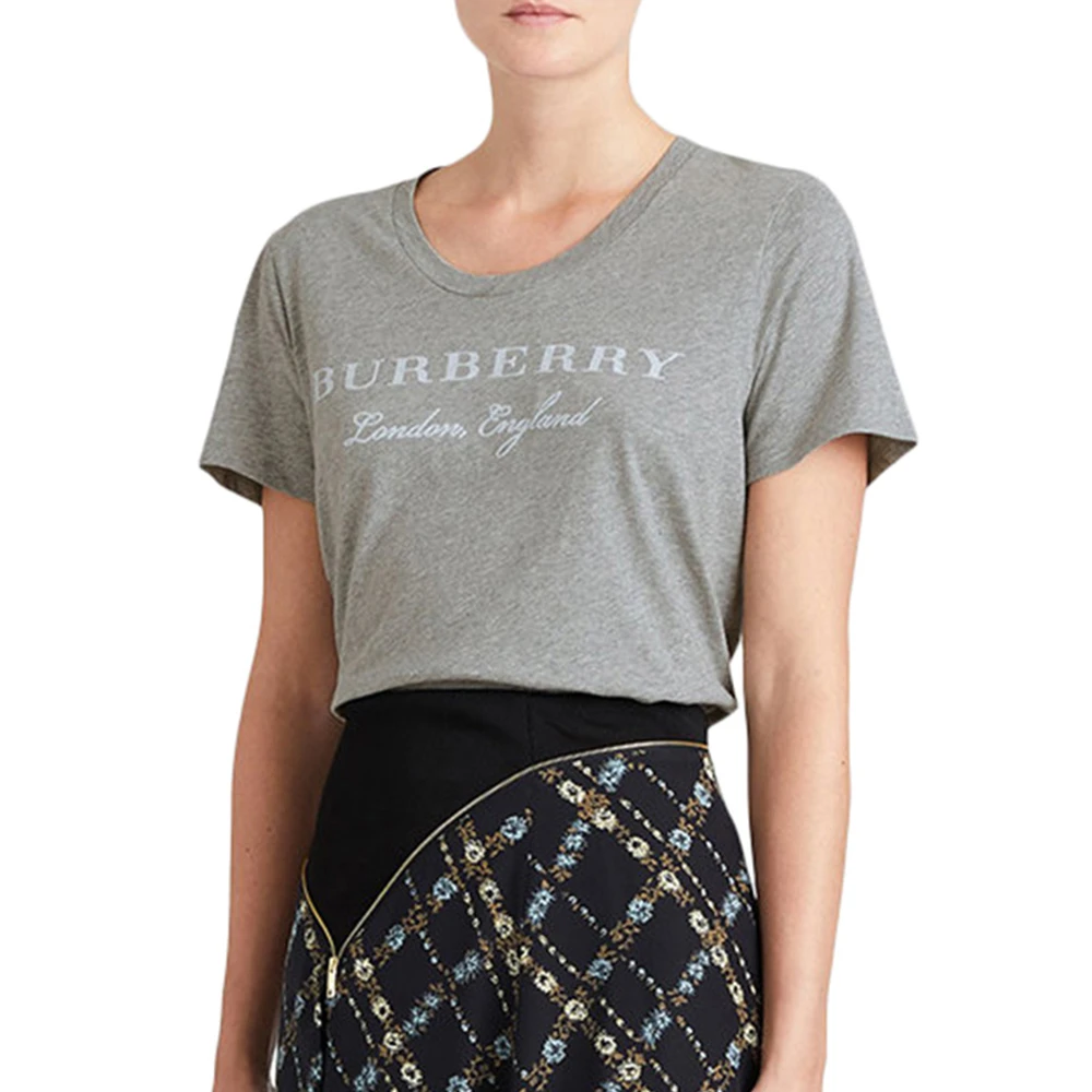 BURBERRY 灰色女士T恤 4057046 商品