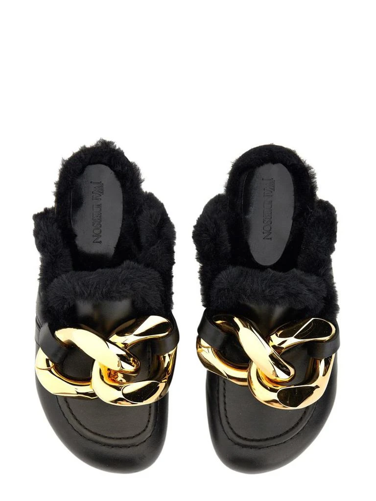 商品JW Anderson|MULE "CHAIN" WITH ECO-FUR,价格¥2772,第2张图片详细描述