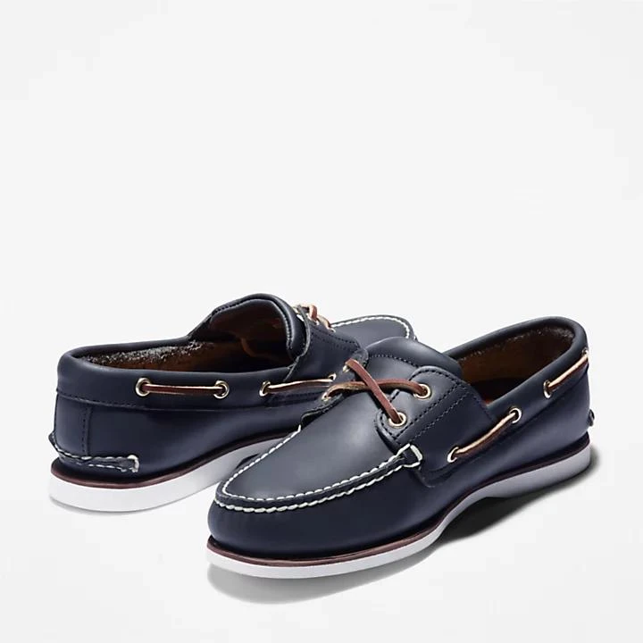 商品Timberland|Classic Two-Eye Boat Shoe for Men in Blue,价格¥1161,第5张图片详细描述