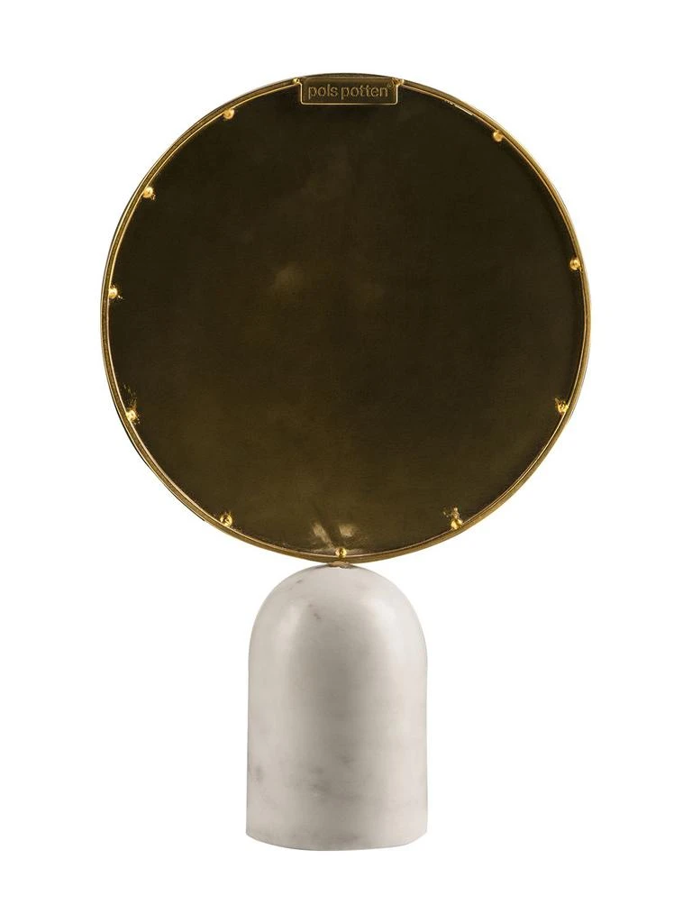 商品POLSPOTTEN|Round Mirror W/ White Marble,价格¥846,第1张图片详细描述