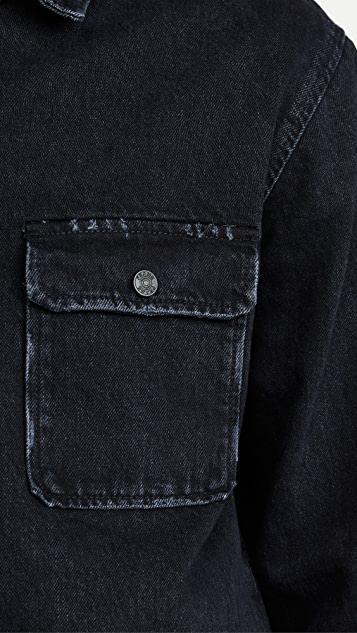 商品FRAME|牛仔布衬衣式外套,价格¥1315,第7张图片详细描述