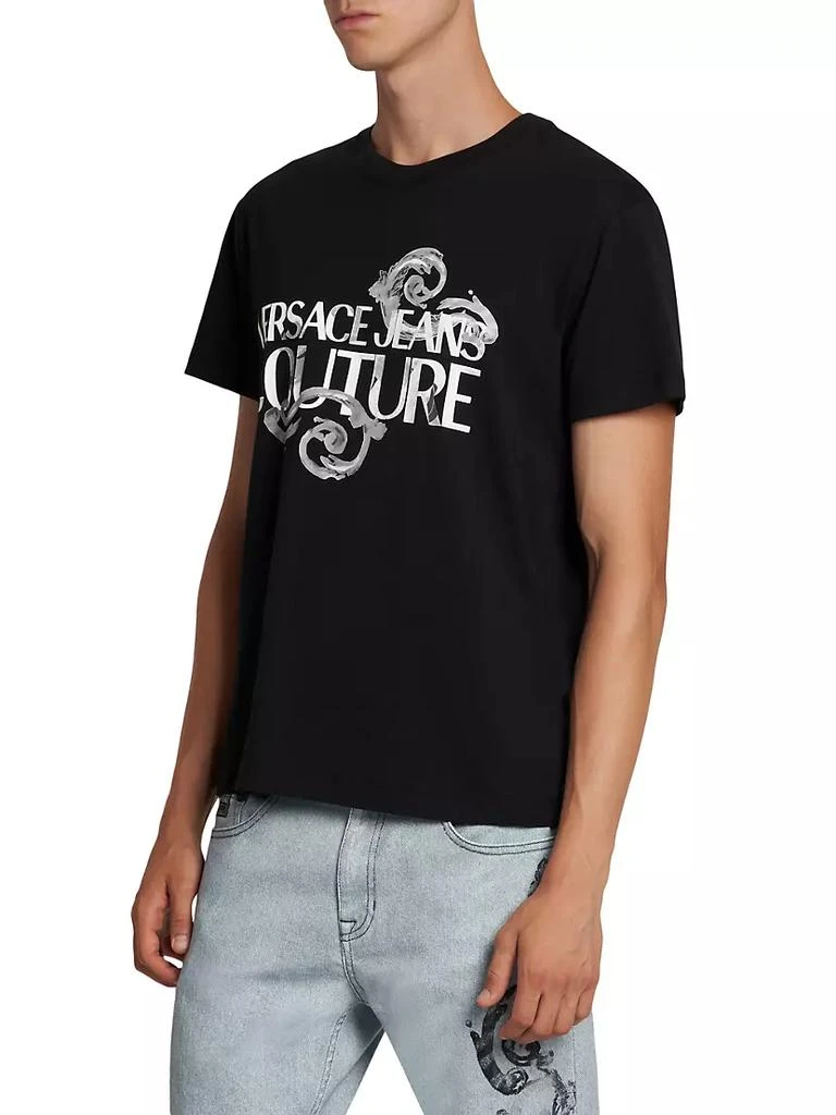 商品Versace|Maglietta Cotton T-Shirt,价格¥1289,第4张图片详细描述