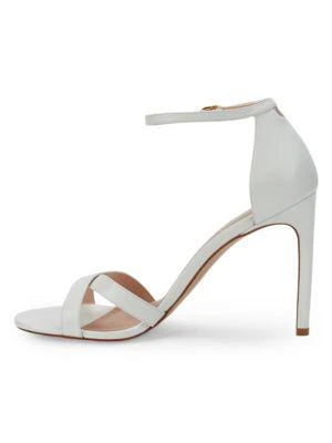 商品Stuart Weitzman|​Nudistsong Leather Stiletto Sandals,价格¥1026,第4张图片详细描述