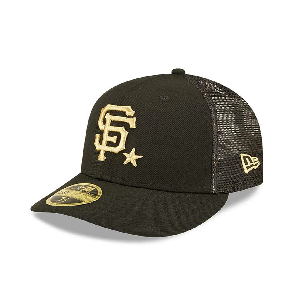 商品New Era|Men's Black San Francisco Giants 2022 MLB All-Star Game On-Field Low Profile 59FIFTY Fitted Hat,价格¥356,第5张图片详细描述