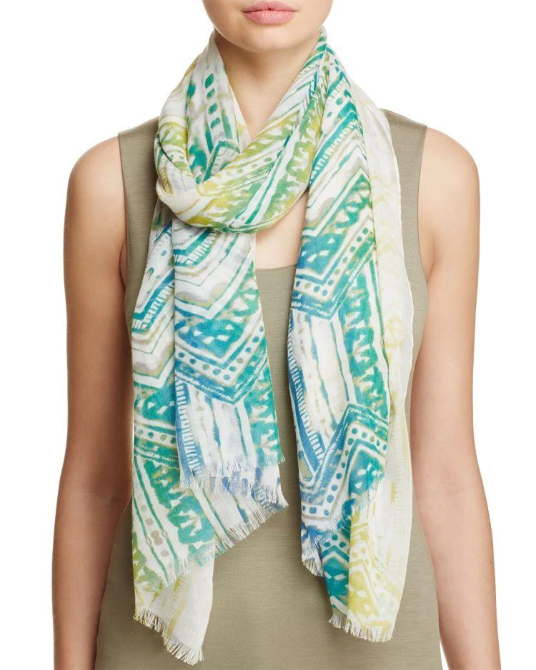 商品Fraas|Brushed Tribal Print Scarf,价格¥326,第1张图片