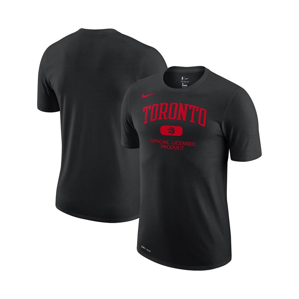 Men's Black Toronto Raptors Essential Heritage Performance T-shirt商品第1张图片规格展示