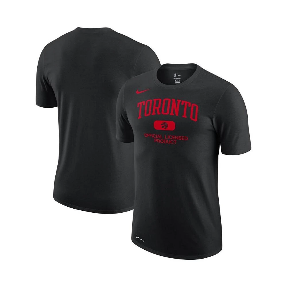 商品NIKE|Men's Black Toronto Raptors Essential Heritage Performance T-shirt,价格¥214,第1张图片