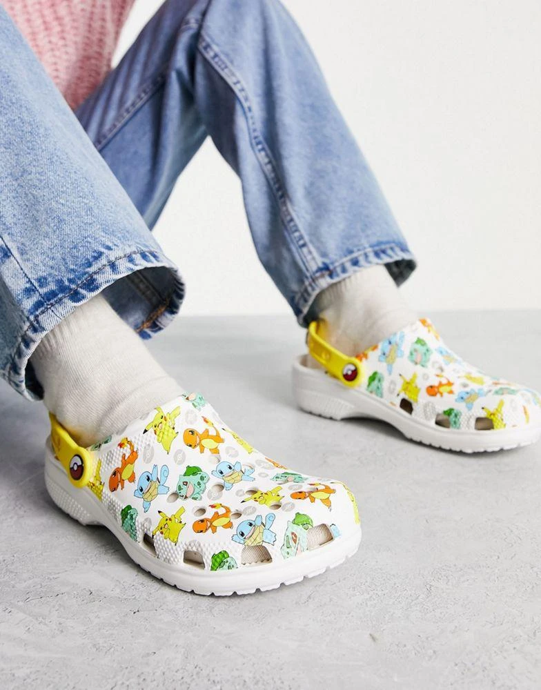 商品Crocs|Crocs classic Pokemon clogs in multi,价格¥532,第4张图片详细描述