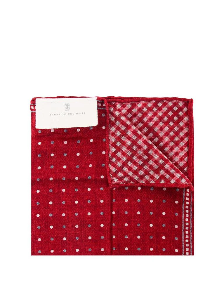 商品Brunello Cucinelli|BRUNELLO CUCINELLI BREAST HANDKERCHIEF,价格¥632,第2张图片详细描述