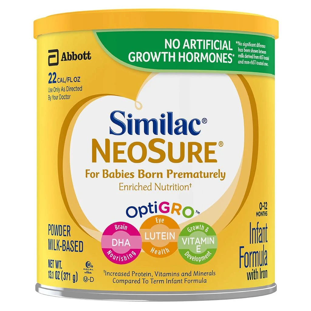 商品Similac|Similac Expert Care Neosure 早产儿配方奶粉 (13.1 oz., 6罐),价格¥899,第1张图片