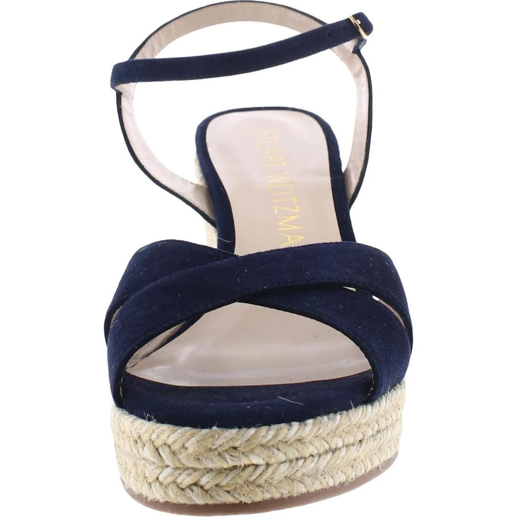 商品Stuart Weitzman|Stuart Weitzman Womens Rosemarie Strappy Ankle Strap Espadrilles,价格¥577,第4张图片详细描述
