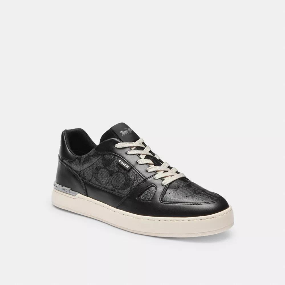 【COACH】Clip Court スニーカー 在庫確認下さい COACH® Outlet | Clip Court Low Top Sneaker In Signature Canvas