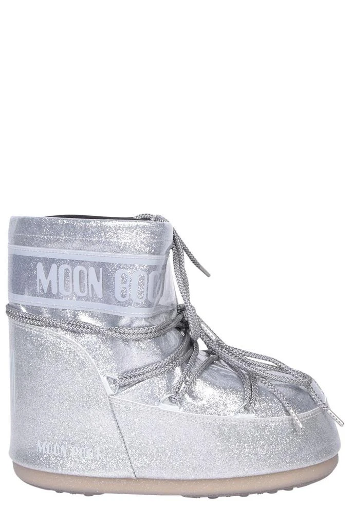 商品Moon Boot|Moon Boot Icon Low Glitter Lace-Up Boots,价格¥1563,第1张图片