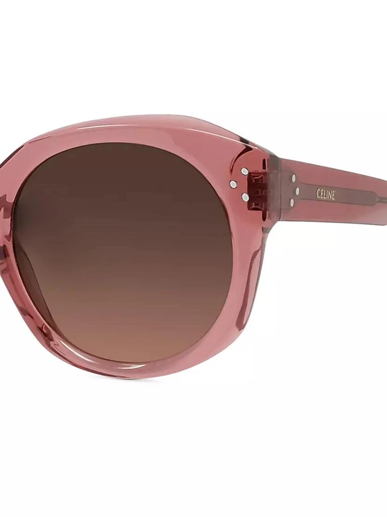 商品Celine|53MM Round Sunglasses,价格¥3176,第3张图片详细描述