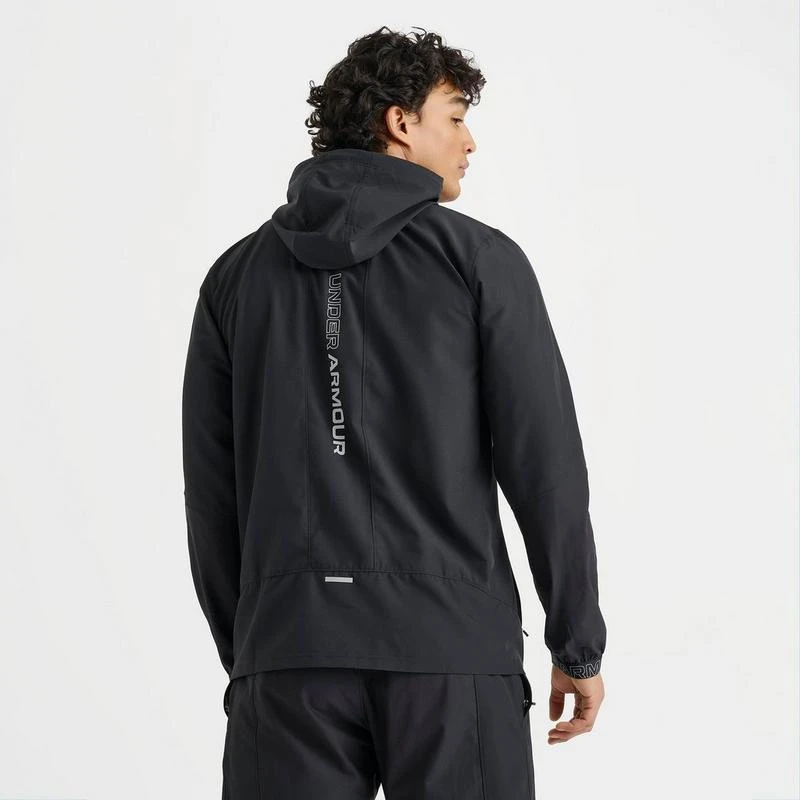 商品Under Armour|Men's Under Armour Vanish Reflective Woven Utility Jacket,价格¥520,第4张图片详细描述