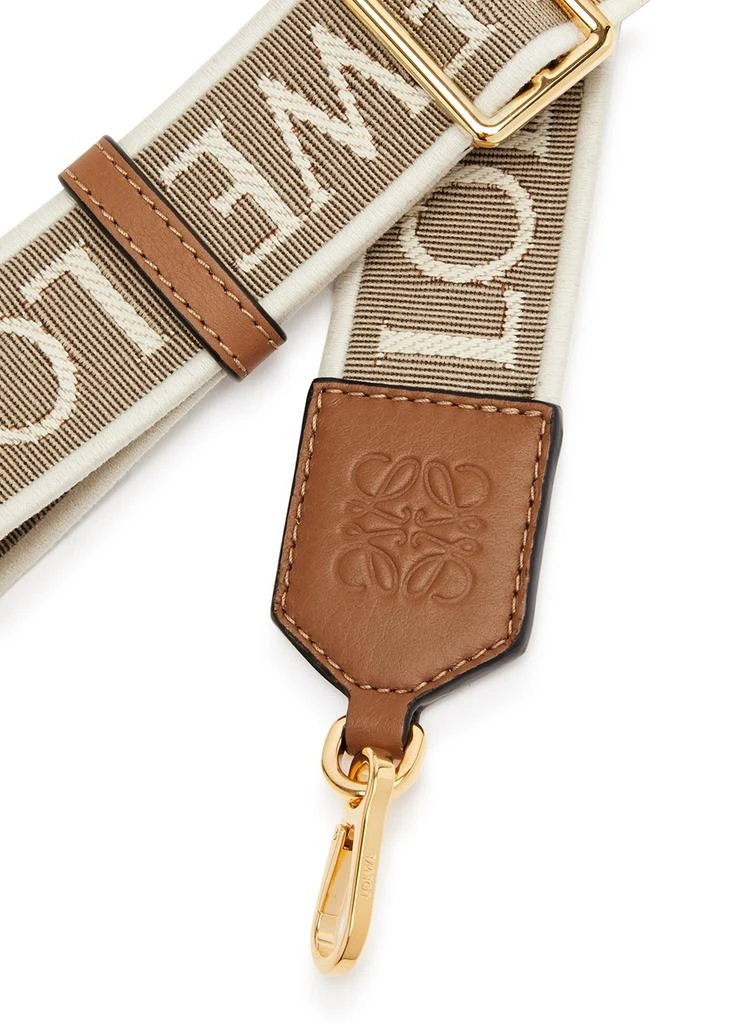 商品Loewe|Anagram logo canvas bag strap,价格¥4614,第3张图片详细描述