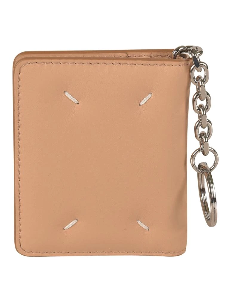 商品MAISON MARGIELA|Maison Margiela Logo Detail Snap Button Wallet,价格¥1537,第2张图片详细描述