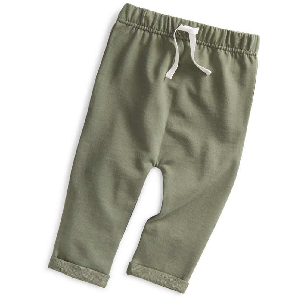 Baby Boys Solid Rolled Cuff Joggers, Created for Macy's商品第1张图片规格展示