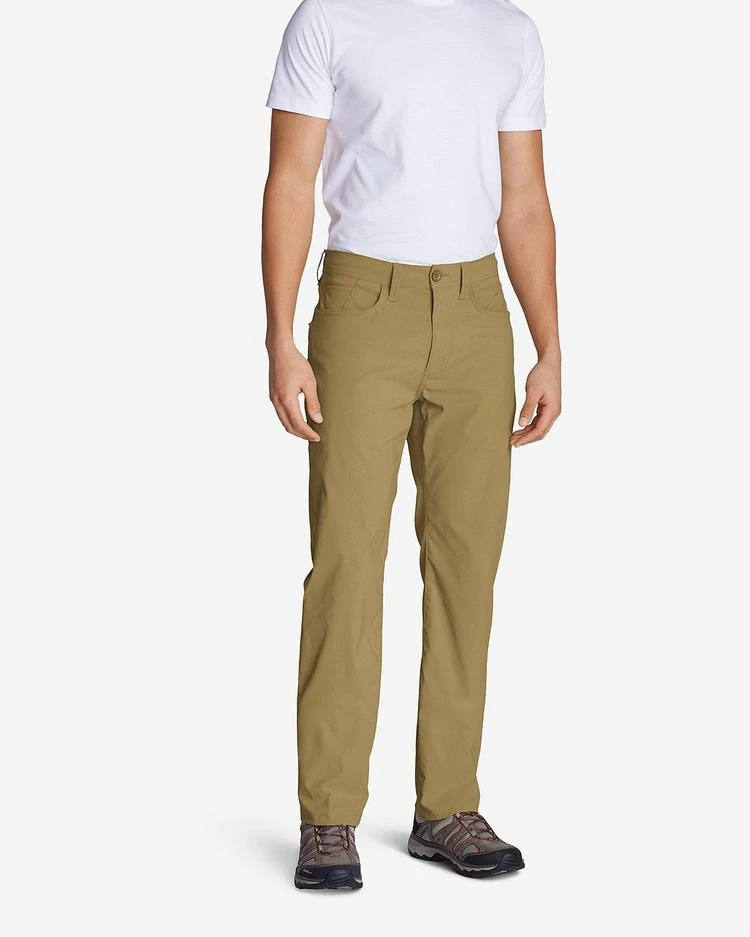 商品Eddie Bauer|Men&#39;s Horizon Guide Five-Pocket Pants - Straight Fit,价格¥522,第4张图片详细描述