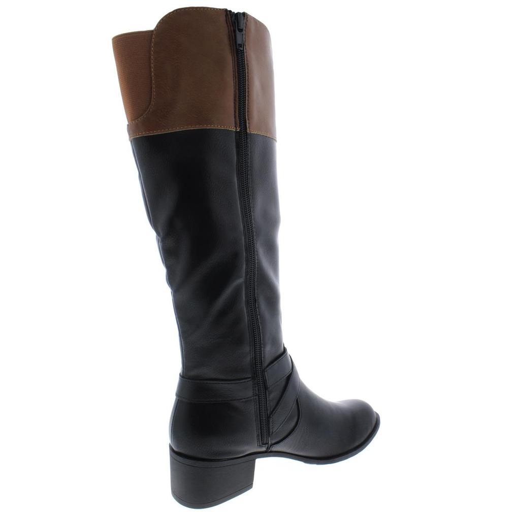 Style & Co. Womens Venesa Faux Leather Knee-High Riding Boots商品第6张图片规格展示
