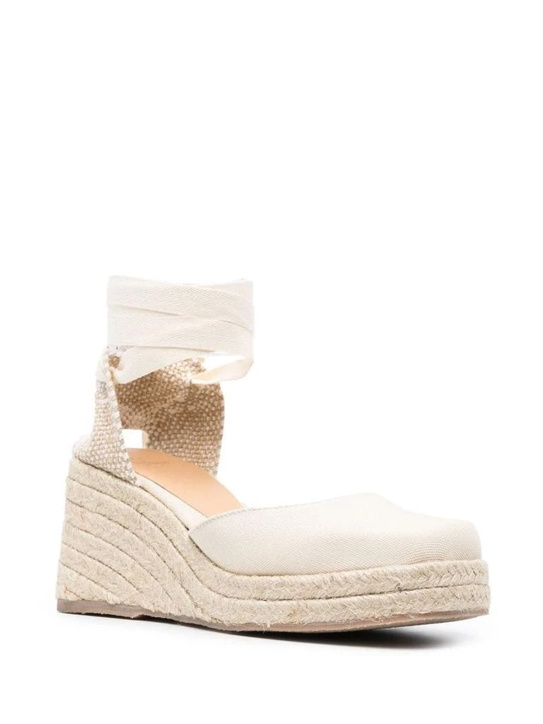 商品CASTAÑER|Castañer Tina Raffia Wedge Espadrilles,价格¥599,第3张图片详细描述