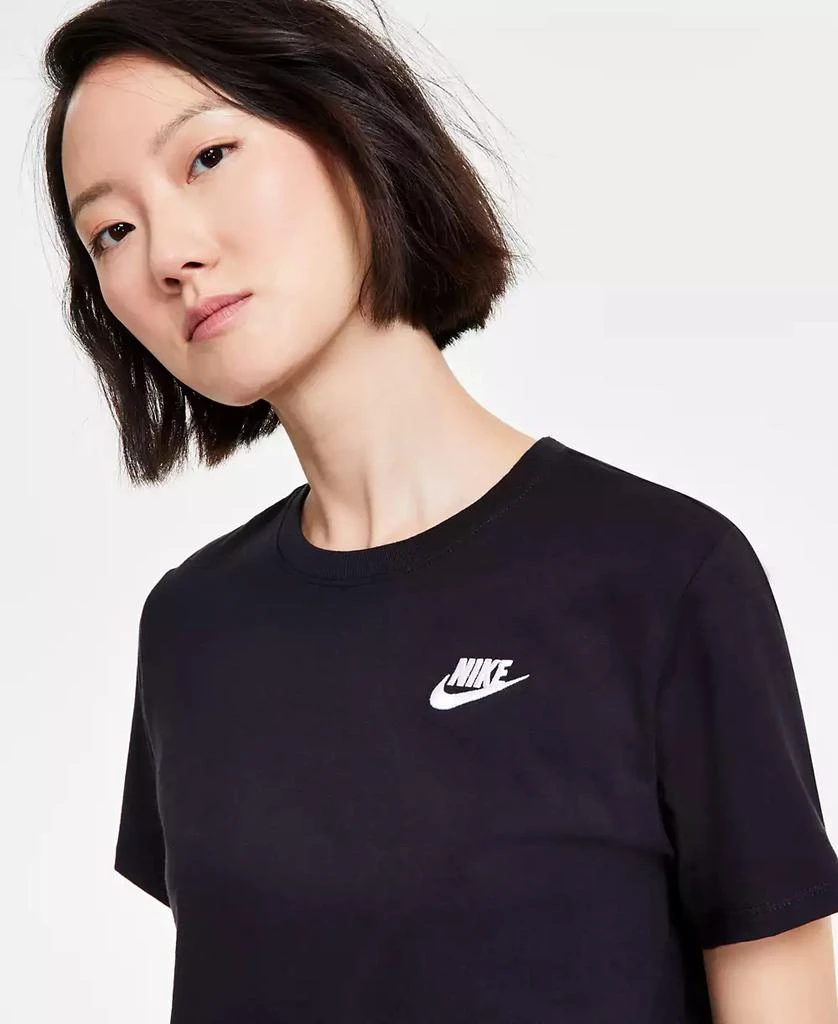 商品NIKE|Women's   Sportswear Club Essentials   T-Shirt,价格¥129,第3张图片详细描述