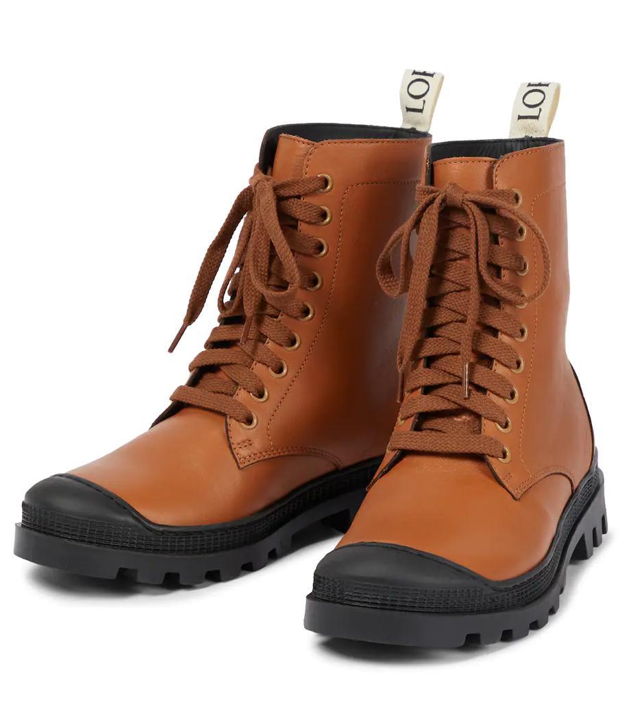 商品Loewe|皮革战地靴,价格¥5341,第7张图片详细描述