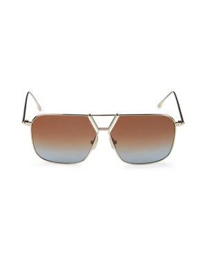 商品Victoria Beckham|60MM Aviator Sunglasses,价格¥680,第1张图片