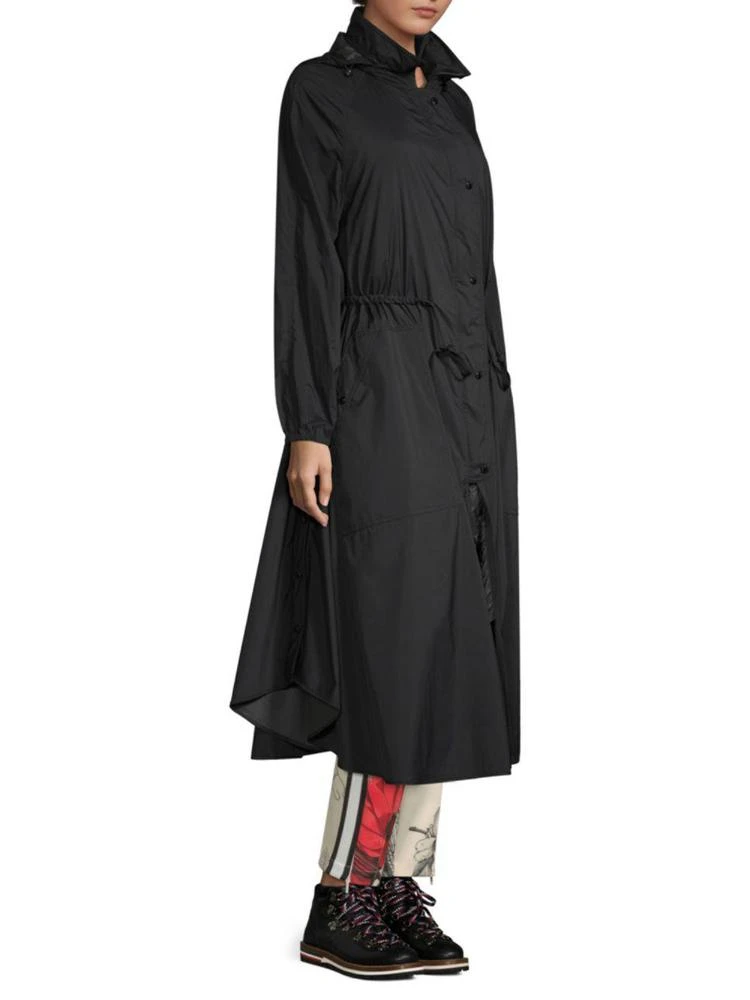 商品Moncler|Moncler - Moutte Long Raincoat,价格¥10796,第3张图片详细描述