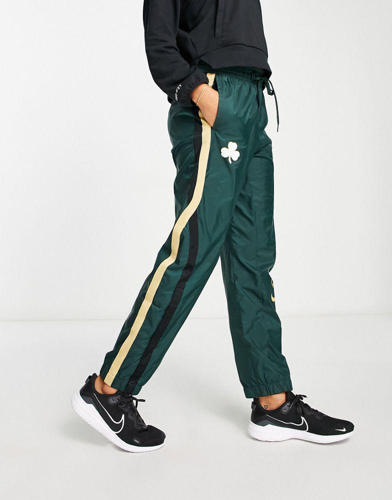 Nike Basketball NBA Boston Celtics tracksuit joggers in green商品第1张图片规格展示