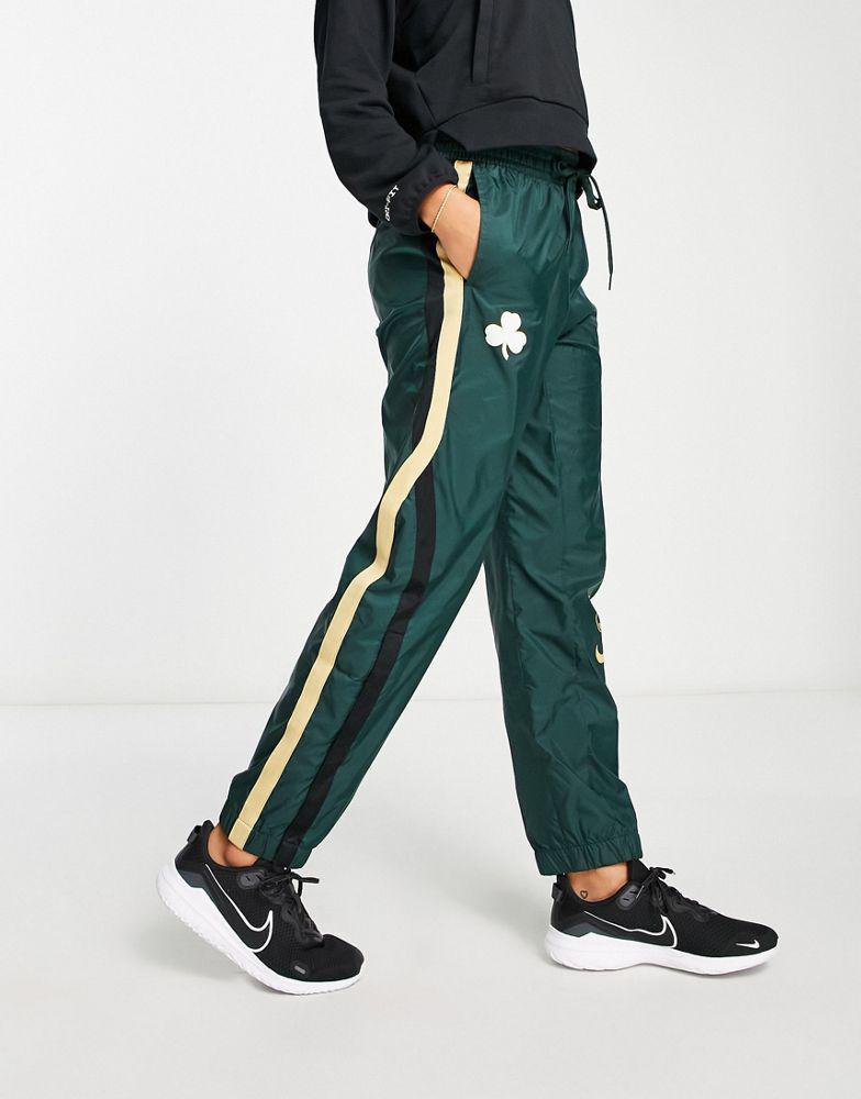 商品NIKE|Nike Basketball NBA Boston Celtics tracksuit joggers in green,价格¥492,第1张图片