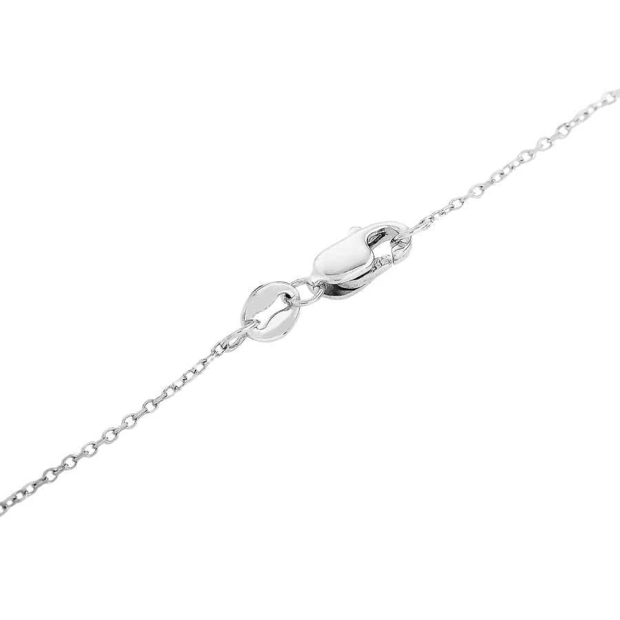 商品LB Exclusive|14K White Gold 0.25ct Diamond Bar Necklace,价格¥3146,第3张图片详细描述