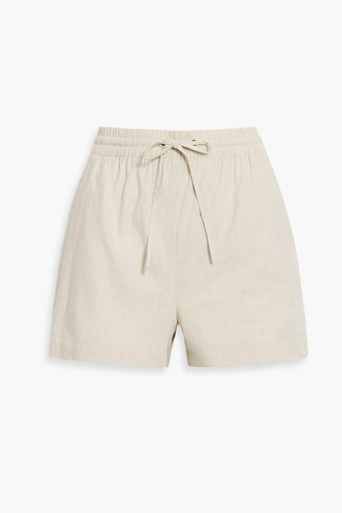Linen-blend shorts商品第1张图片规格展示