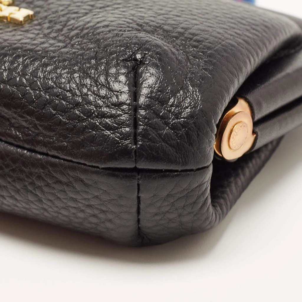 Coach Black Leather Nora Kisslock Coin Purse 商品