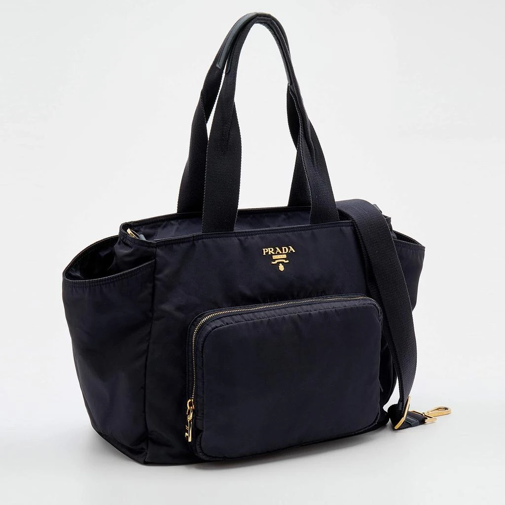 商品[二手商品] Prada|Prada Black Nylon Diaper Bag,价格¥6473,第3张图片详细描述