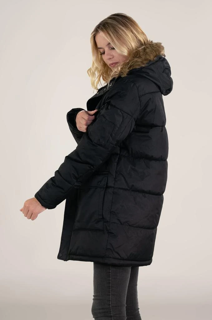 商品Members Only|Women's Snorkel Puffer Oversized Jacket,价格¥397,第3张图片详细描述