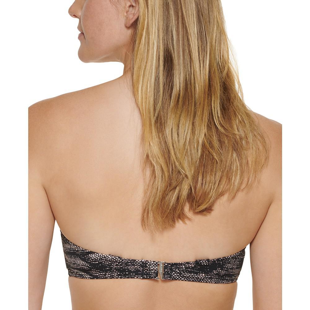 商品Calvin Klein|Printed Underwire Balconette Bikini Top,价格¥228,第5张图片详细描述