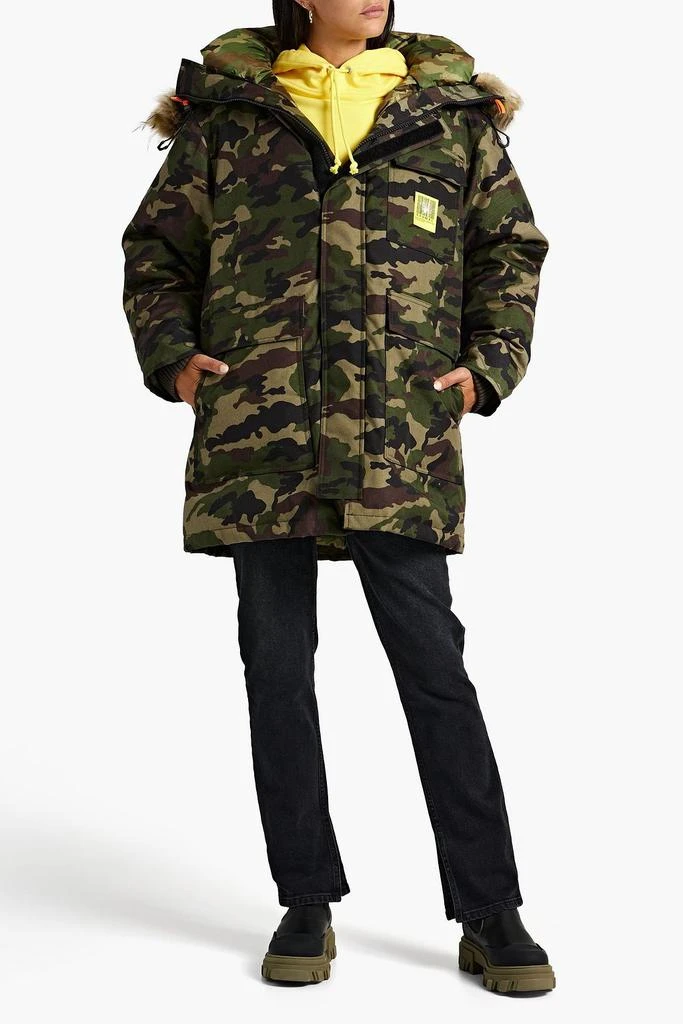 商品BRUMAL|Oversized camouflage shell hooded down parka,价格¥3817,第2张图片详细描述