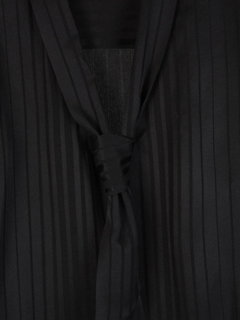 商品Loro Piana|Loro Piana Kya Striped Scarf Detailed Shirt,价格¥10771,第3张图片详细描述