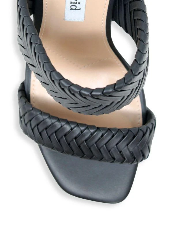 商品Charles David|Intro Block-Heel Leather Sandals,价格¥1037,第2张图片详细描述