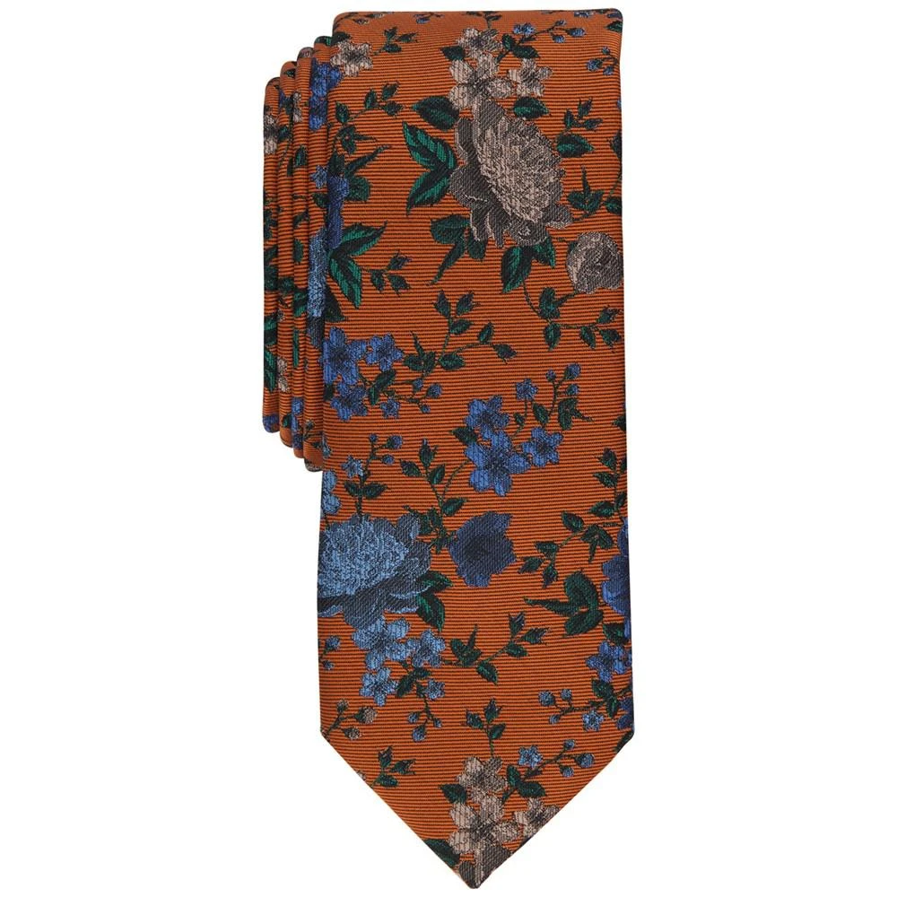 商品Bar III|Men's Bristol Floral Skinny Tie, Created for Macy's,价格¥206,第1张图片