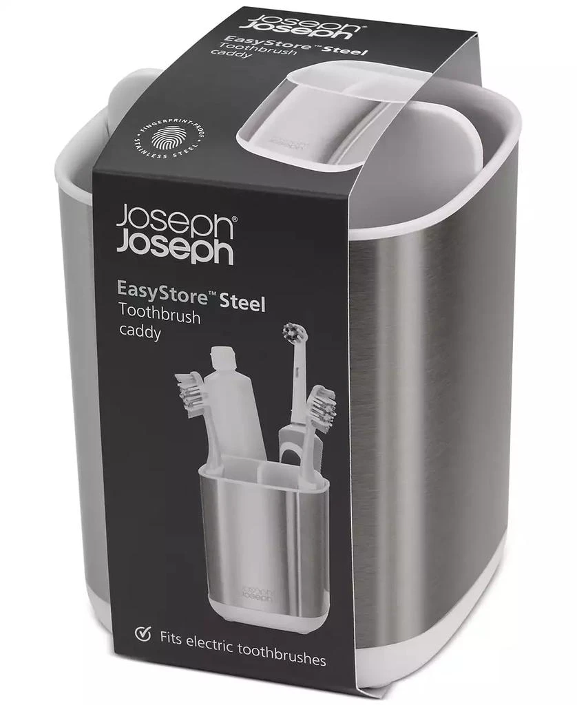 商品Joseph Joseph|EasyStore™ Steel Toothbrush Caddy,价格¥148,第4张图片详细描述