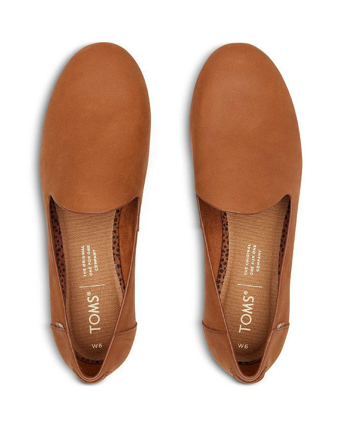 商品TOMS|Women's Darcy Slip On Wedge Flats,价格¥672,第2张图片详细描述