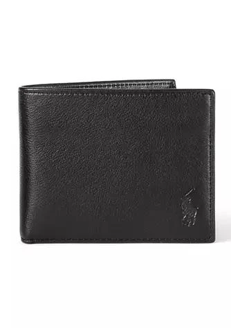 商品Ralph Lauren|Ralph Lauren Pebbled Leather Passcase,价格¥442,第1张图片