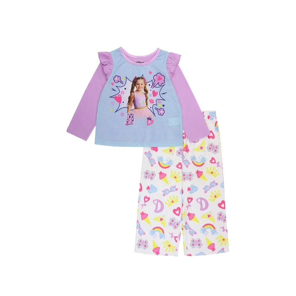 商品AME|Toddler Girls Love, Diana T-shirt and Pajama, 2 Piece Set,价格¥59,第1张图片