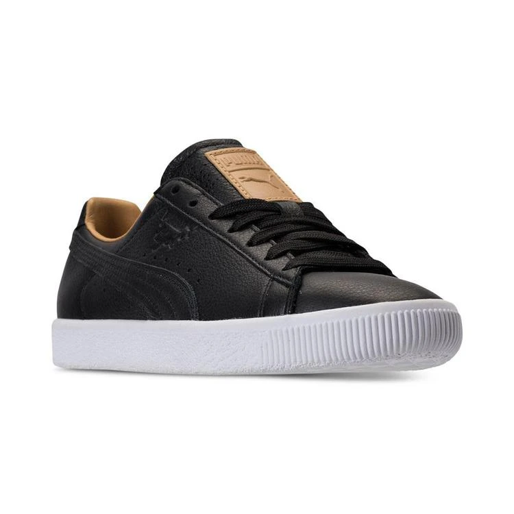 商品Puma|Women's Clyde Core Leather Casual Sneakers from Finish Line,价格¥333,第1张图片