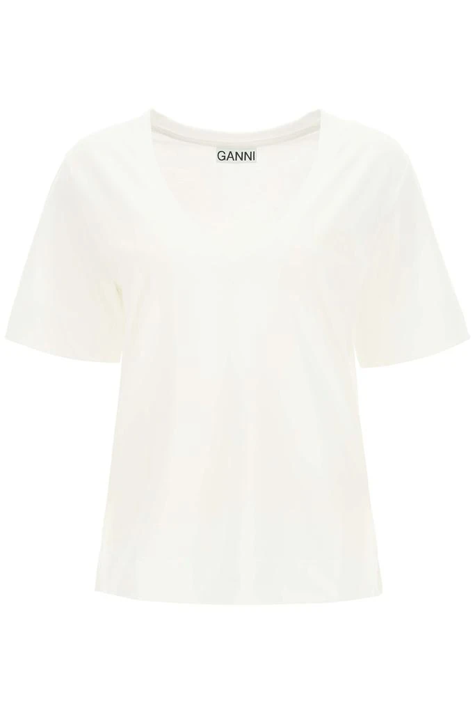 商品Ganni|Ganni Software T Shirt Logo Print,价格¥310,第1张图片