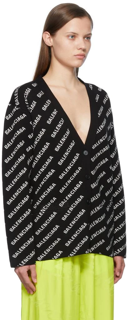 商品Balenciaga|黑色棉质开衫,价格¥8444,第2张图片详细描述