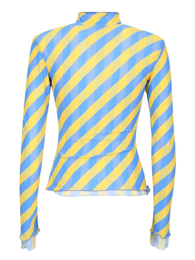 商品SUNNEI|Sunnei Stripe Check Zip-up Blouse,价格¥1980,第2张图片详细描述