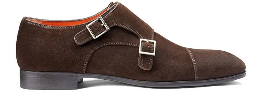商品Santoni|双搭扣麂皮鞋,价格¥5439,第5张图片详细描述
